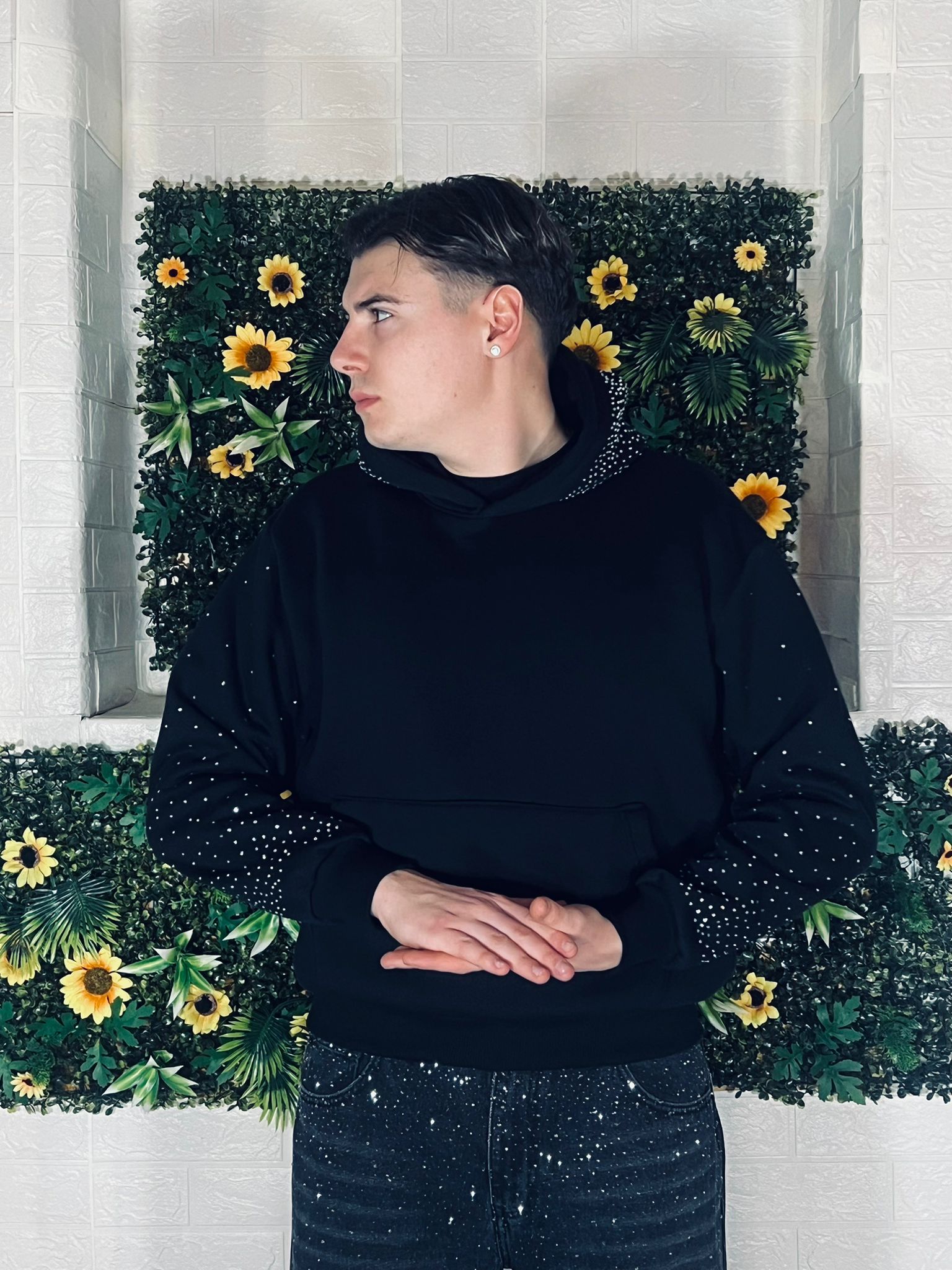 Felpa Royal con strass