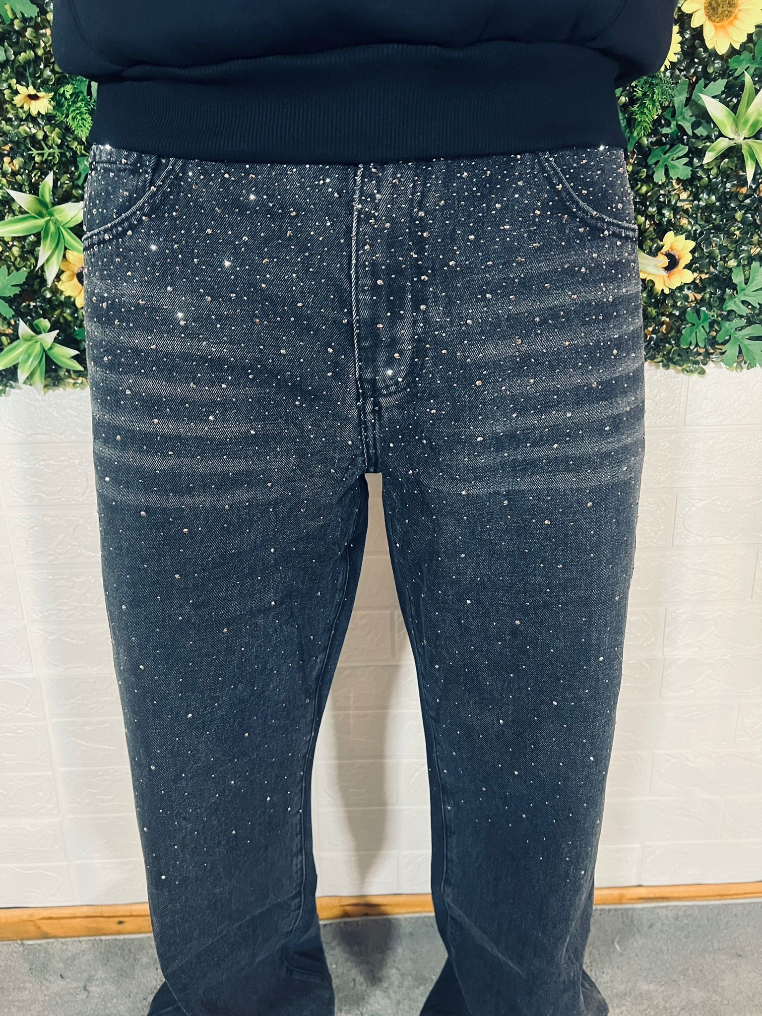 Pantalone Royal con strass
